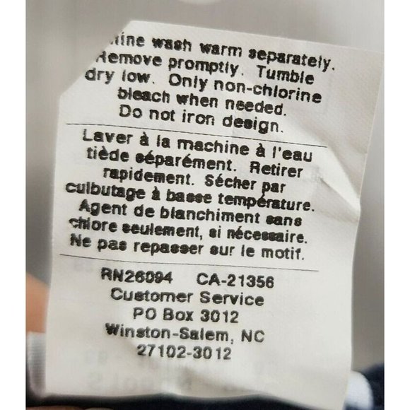 VTG Reverse Weave CHAMPION Sweatshirt Mens Navy Blue Nautical Flag Logo Size L - Picture 5 of 11